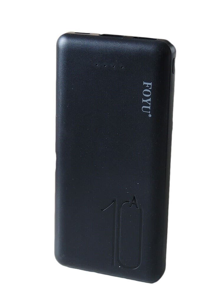 POWER BANK 12000MAH 2 USB BATTERIA EMERGENZA SUPPLEMENTARE 2.1A TYPE-C FO-6900 - 7