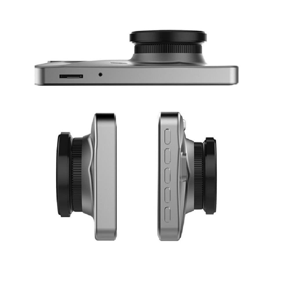 MINI DVR TELECAMERA VIDEOREGISTRATORE PER AUTO 2 TELECAMERE SUPER HD DISPLAY 4" - 3