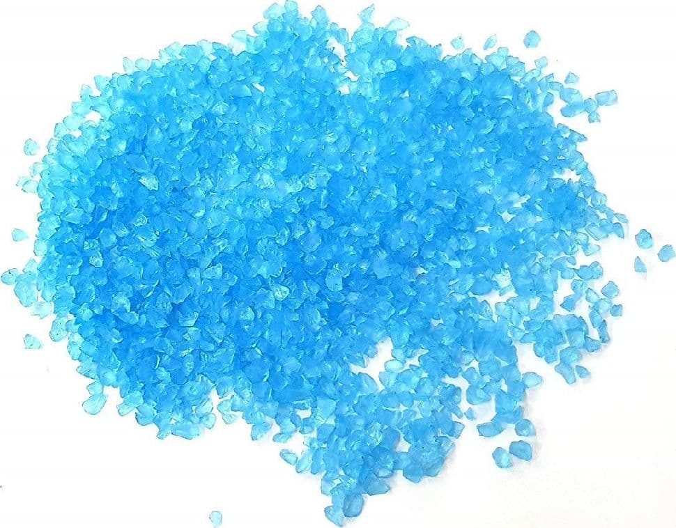 SASSOLINI PIETRE CIOTTOLI SASSI SABBIA AZZURRO 500G ED39940 DECORAZIONE ACQUARIO