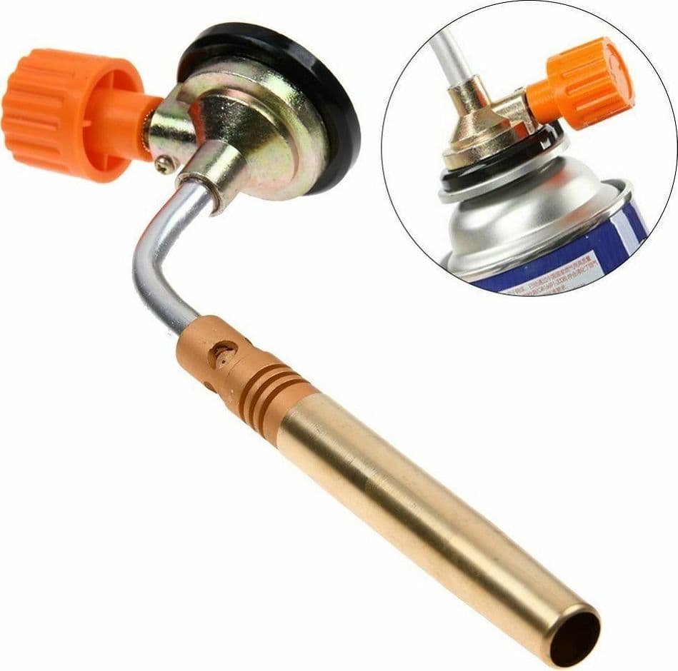 MINI CANNELLO SALDATORE A GAS MINISALDATORE TORCIA FIAMMA OSSIDRICA ACCENSIONE - 5