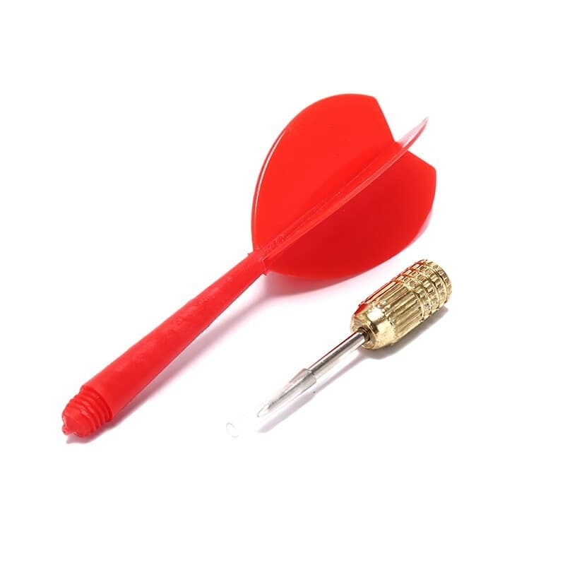 SET 6 FRECCETTE FRECCE DARDI DI RICAMBIO PER GIOCO TIRO AL BERSAGLIO A SEGNO - 5