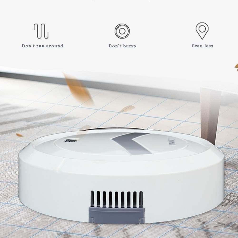 ROBOT ASPIRAPOLVERE AUTOMATICO ULTRASOTTILE SMART 1500PA SILENZIOSO NO SACCHETTO - 11