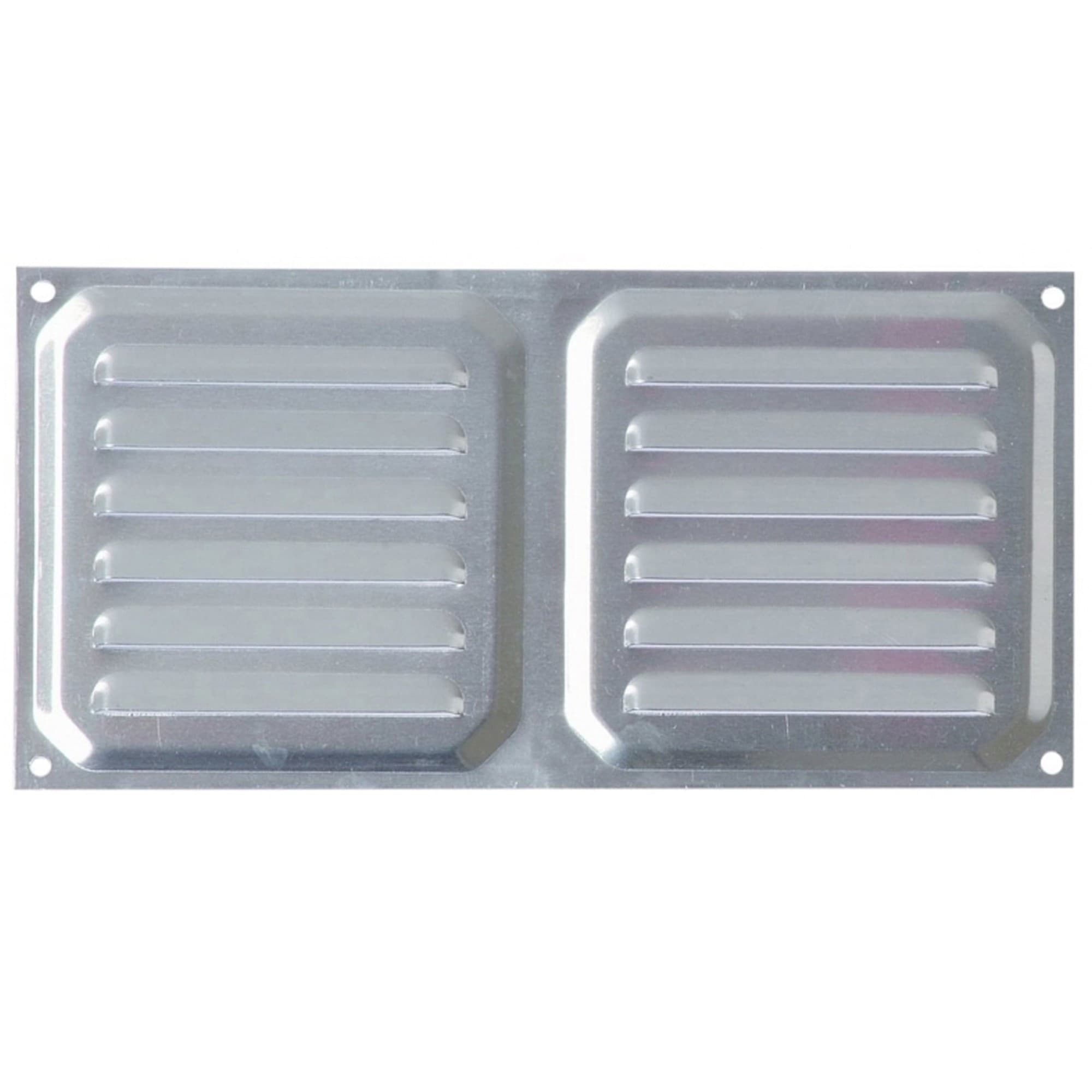 GRIGLIA DI VENTILAZIONE 15x30 DA AVVITARE IN ALLUMINIO PER ASPIRAZIONE AERAZIONE
