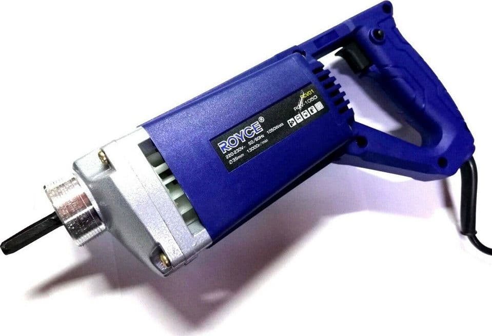 VIBRATORE ELETTRICO PORTATILE PER CALCESTRUZZO MONOFASE 1050W 35MM RCV-1050 - 5