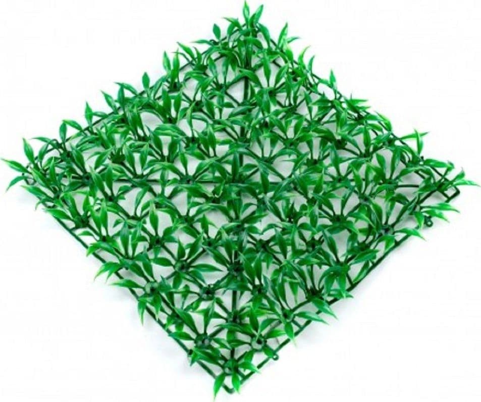 MATTONELLA IN ERBA SINTETICA REALISTICA PER GIARDINO 60 X 40 CM EFFETTO PRATO - 4