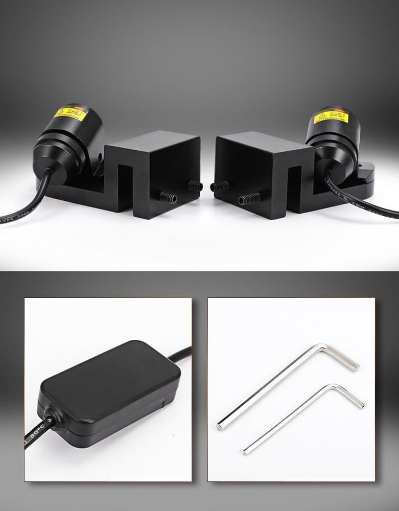 KIT PROIETTORE LED ANGEL ILLUMINAZIONE PORTIERE ANTERIORI AUTO LUCE LED BIANCA - 7