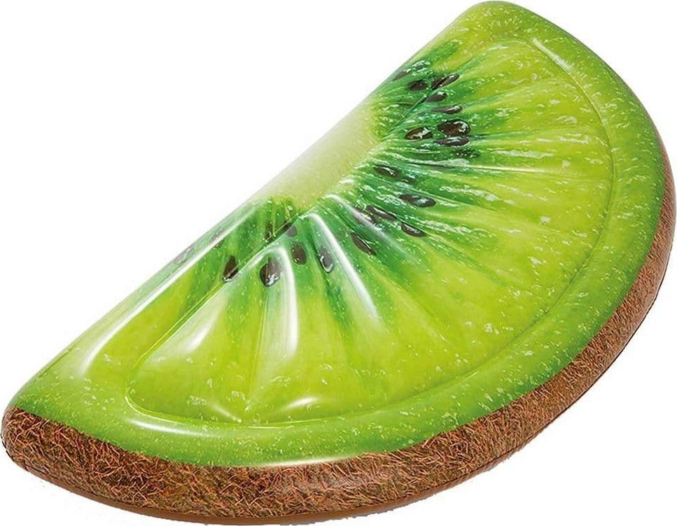 SPICCHIO DI KIWI MATERASSINO ISOLA GONFIABILE MARE PISCINA 178 X 85 CM VERDE - 3
