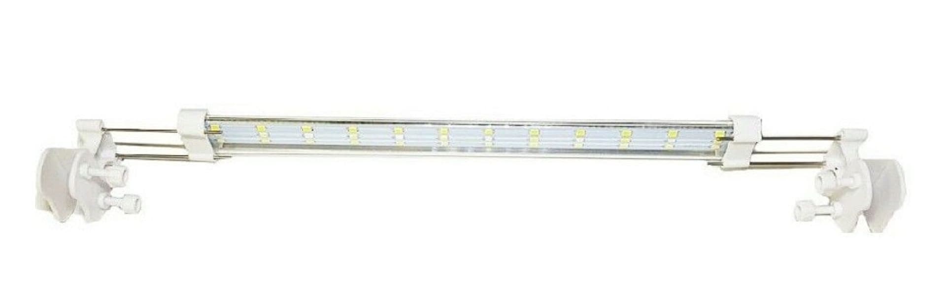 LAMPADA LUCE PLAFONIERA LED PER ACQUARIO ALLUNGABILE PER BORDO VASCA 12 WATT - 2