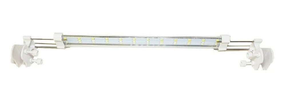 LAMPADA LUCE PLAFONIERA LED PER ACQUARIO ALLUNGABILE PER BORDO VASCA 12 WATT - 2