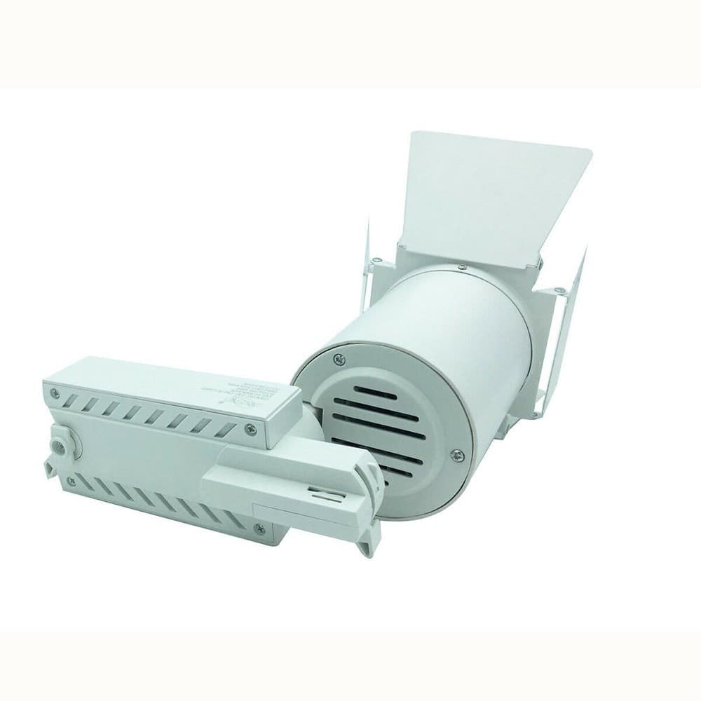 FARO FARETTO COB LED BINARIO SNODABILE LUCE FREDDA CALDA NATURALE SOFFITTO 30W - 4