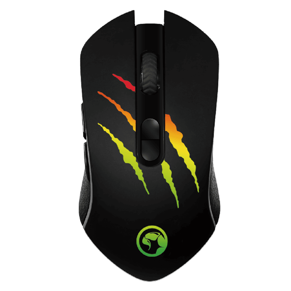 MOUSE GAMING LUMINOSO MARVO M425G SCORPION OTTICO RETROILLUMINATO DPI PC CAVO USB - 2