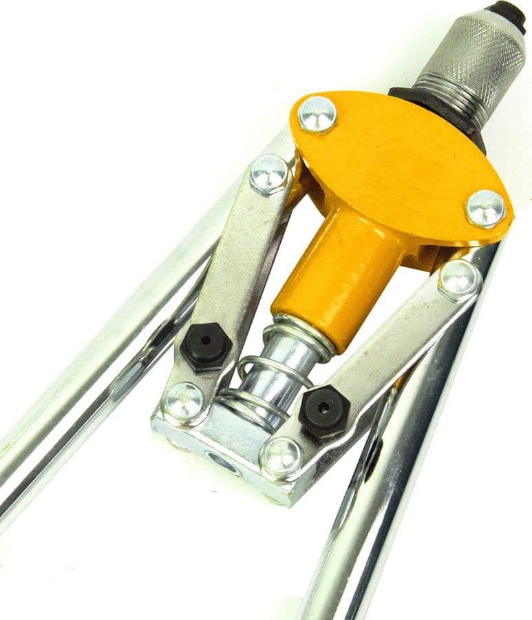 PINZA RIVETTATRICE DOPPIO MANICO CON ASTE LUNGHE 17" RIVETTI DA 3.2 4.0 4.8 - 2