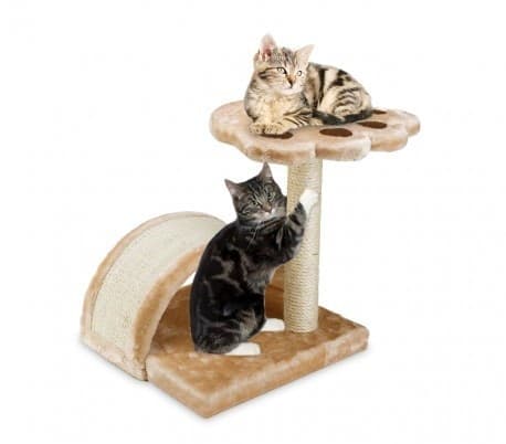 PALESTRA CON TIRAGRAFFI PER GATTI GATTO CON COLONNA IN SISAL E RIPIANO - 5