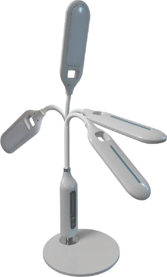 LAMPADA DA TAVOLO SCRIVANIA LED LUCE TOUCH SNODABILE DIMMERABILE 3 MODALITA' - 6