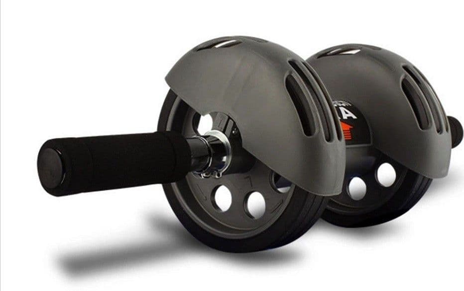 ATTREZZO FITNESS POWER STRETCH ROLLER WT-E08 ADDOMINALI BRACCIA SPALLE DORSALI - 5