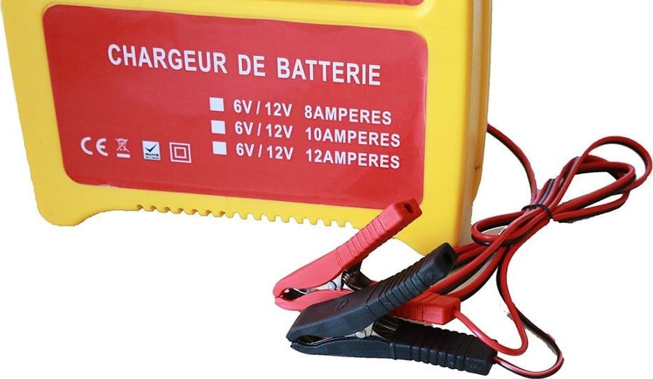 CARICABATTERIA AUTO 12V MOTO 6V CARICA BATTERIE 8-12A ACCESORI 6V 12V FY-707 - 4