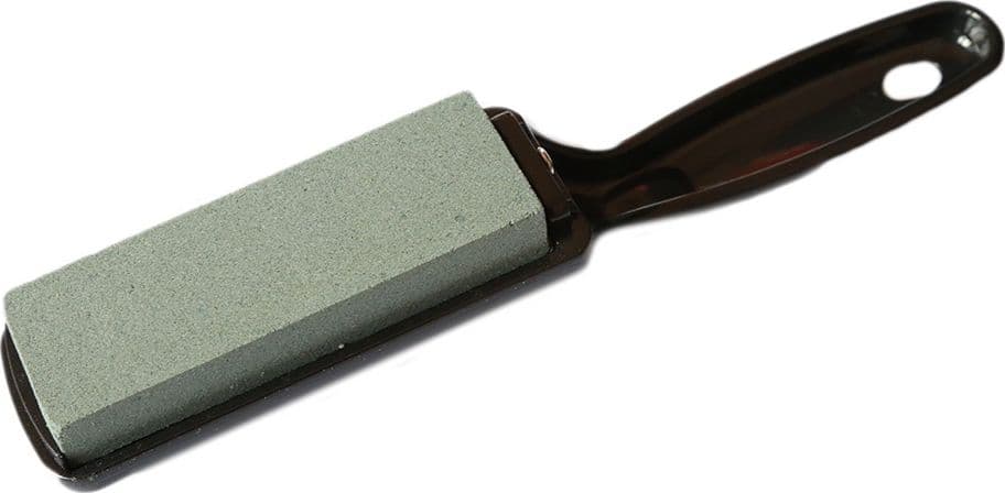 AFFILACOLTELLI AFFILATORE PIETRA PER AFFILARE AFFILA COLTELLI LAME CON MANICO - 4