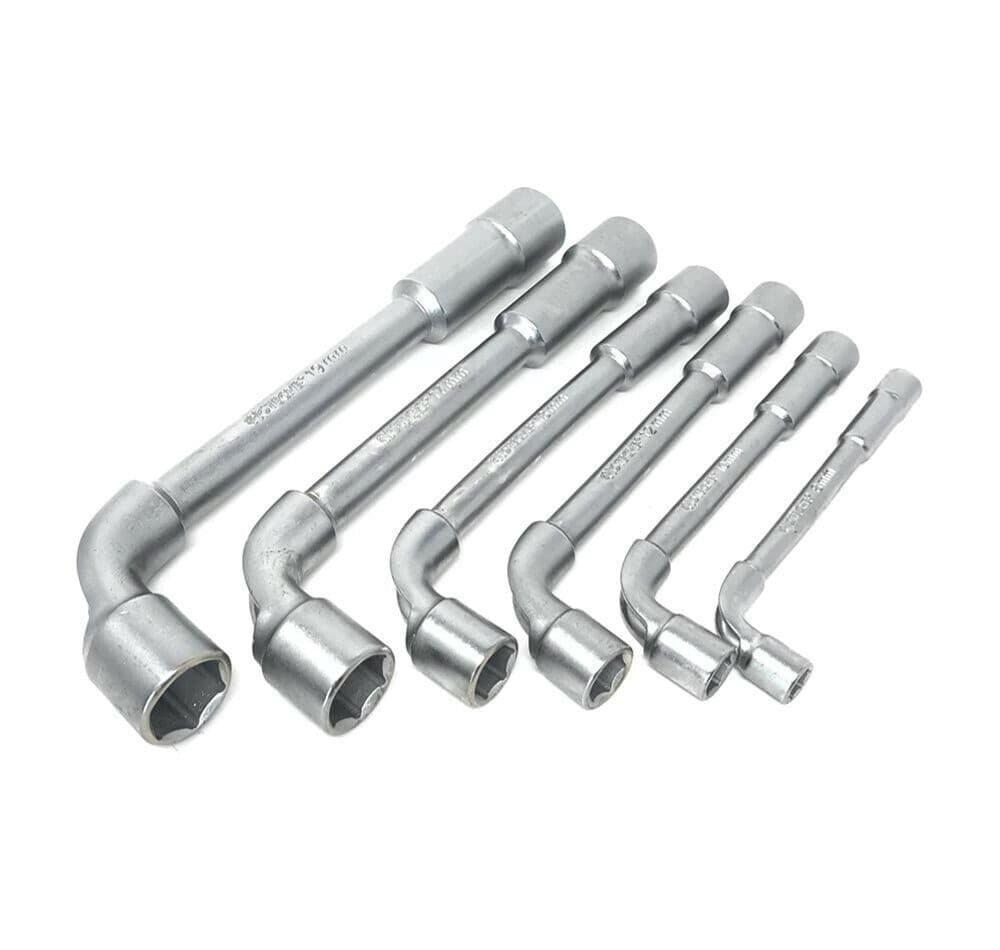CHIAVI A TUBO PIPA KIT 6 UTENSILI A L MISURE 8 10 12 13 17 19 MM HOTECHE 192201 - 4