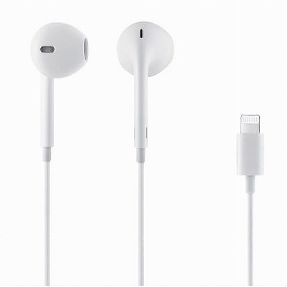AURICOLARI CUFFIE CON CONNETTORE LIGHTNING PER IPHONE IPAD IPOD MAXTECH AU-LN01 - 3