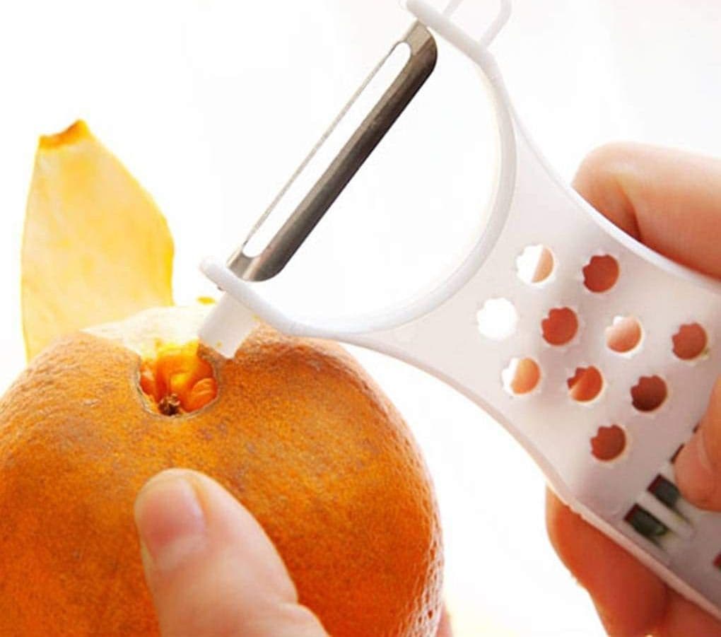 PELATUTTO PELA TUTTO MULTIFUNZIONE PEELER AFFETTA PELA CUCINA TAGLIA VERDURE - 9