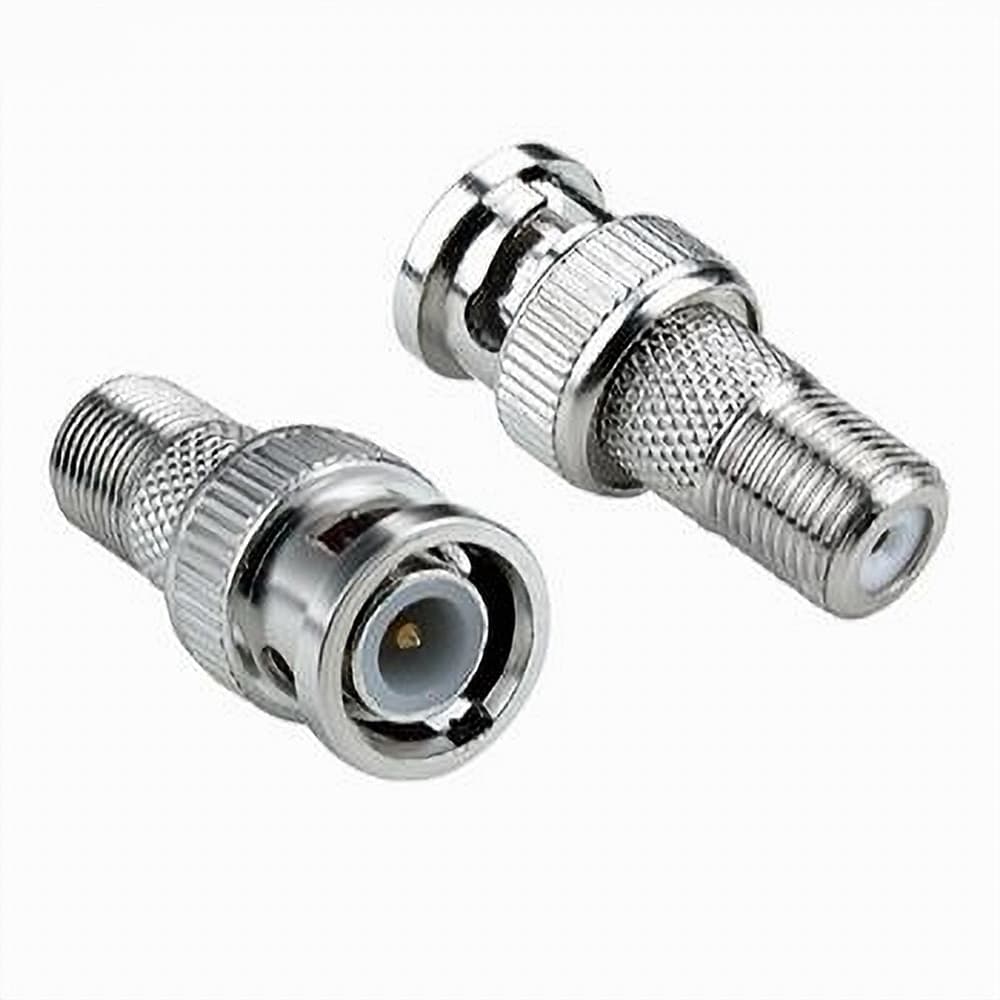 CONNETTORE ADATTATORE MASCHIO BNC / PRESA SAT FEMMINA TELECAMERE MAXTECH C-002 - 4