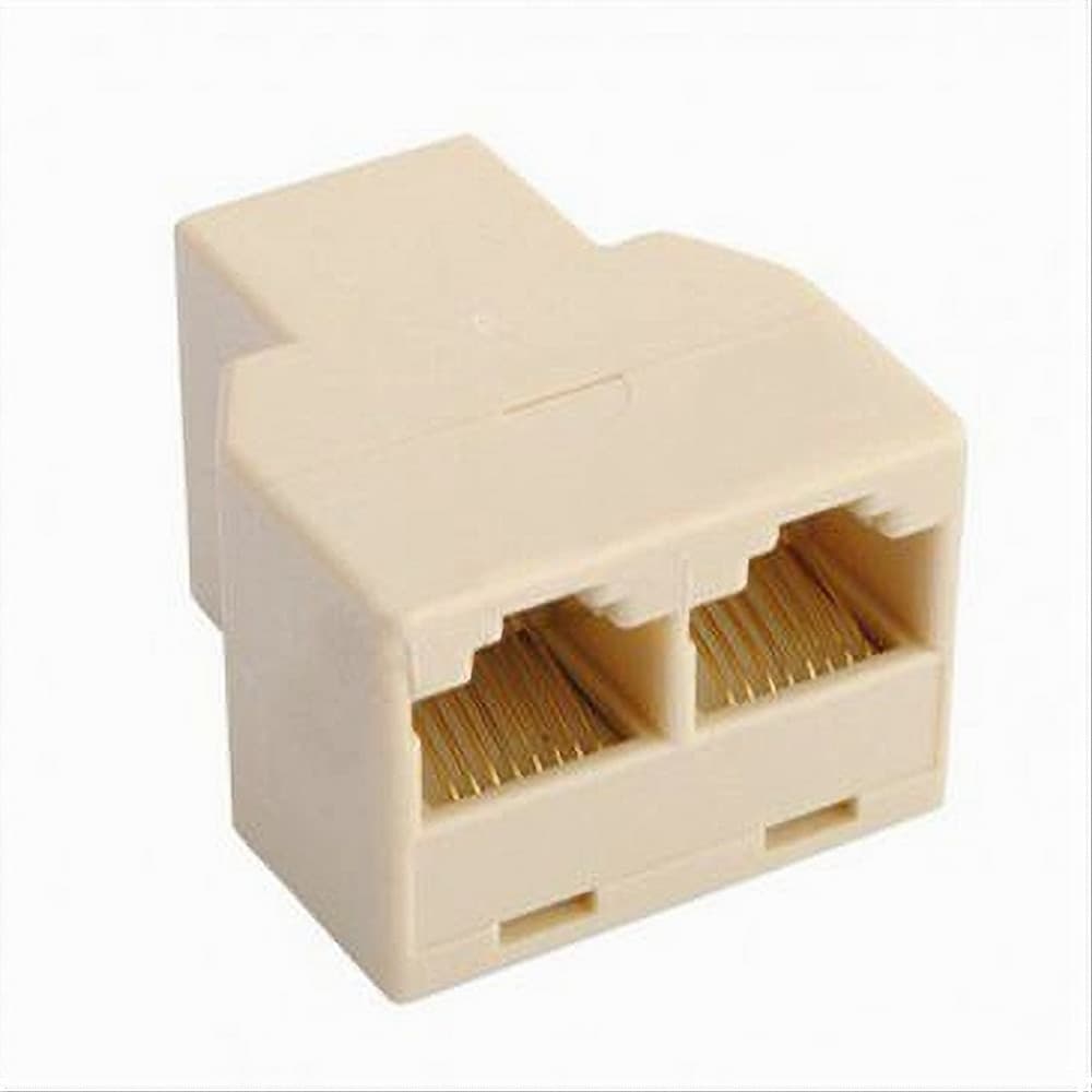 SPLITTER LAN RETE SDOPPIATORE RJ45 1 A 2 PORTE CONNETTORE ETHERNET MAXTECH SP-AD03 - 3
