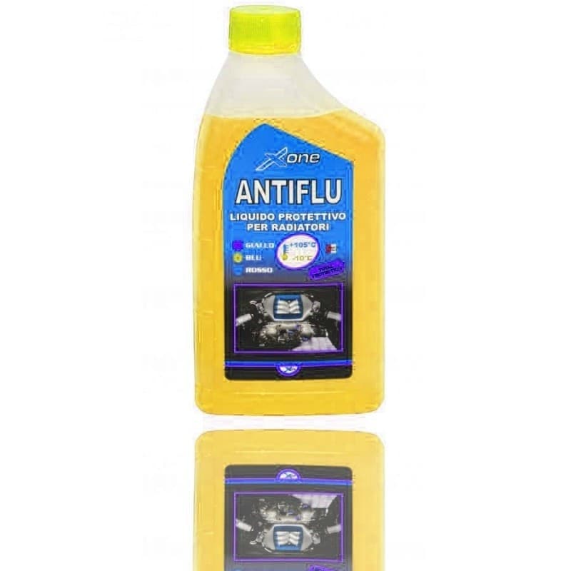 LIQUIDO GIALLO RADIATORE ANTIGELO ANTICONGELANTE SURRISCALDAMENTO RAFFREDDAMENTO - 2