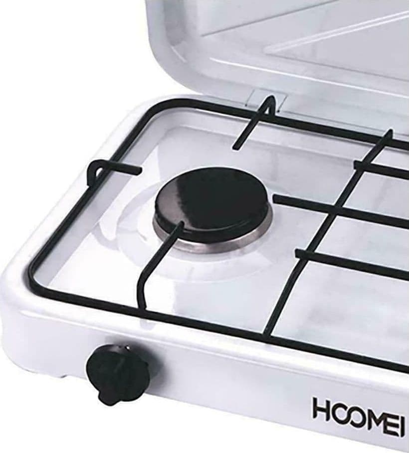 CUCINA A GAS FORNELLO PIANO COTTURA DOPPIO 2 FUOCHI PER USO INTERNO ED ESTERNO - 3