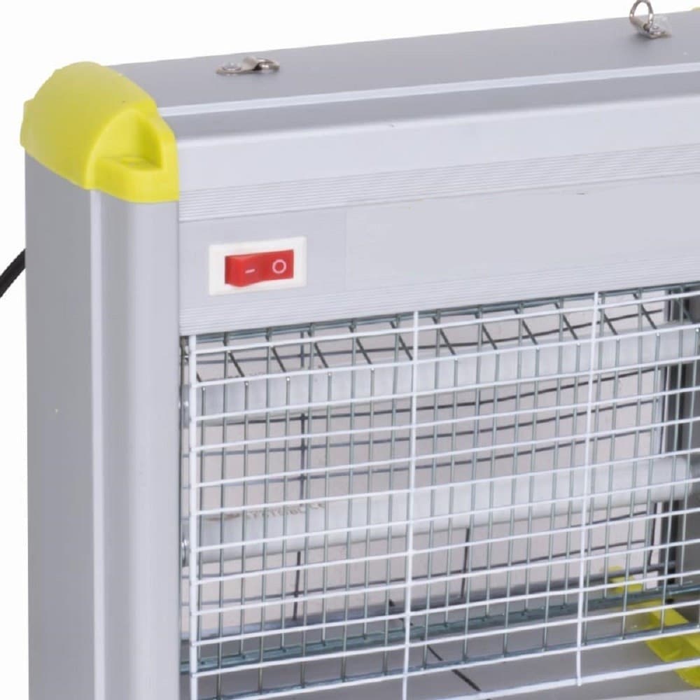 ZANZARIERA ELETTRICA 12W (2X6W) TUBI NEON RAGGI UV PER CASA GIARDINO 220V 50HZ - 2
