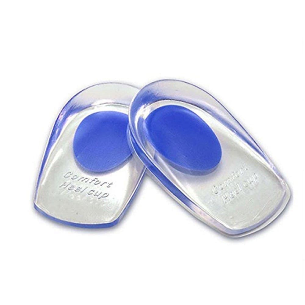 2 SOLETTE PLANTARE TALLONE SILICONE INVISIBILE ALZATACCO ALTEZZA SCARPE