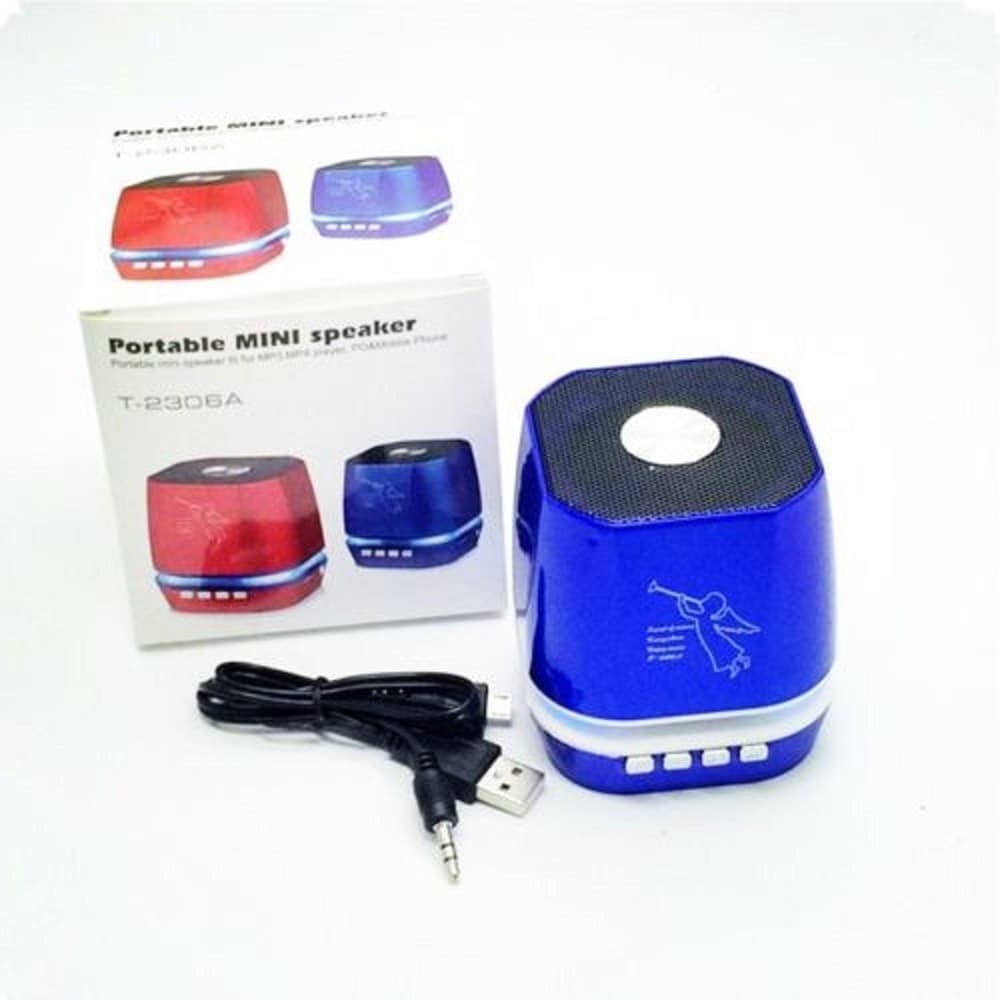 SPEAKER BLUETOOTH CASSA PORTATILE LED ALTOPARLANTE MP3 SD CARD AUX X SMARTPHONE - 2