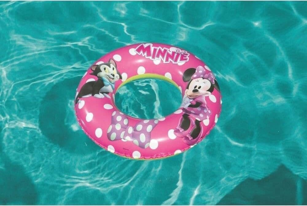 CIAMBELLA GONFIABILE SALVAGENTE MINNIE PAPERINA MICKEY MOUSE MARE PISCINA SPIAGGIA 91040 - 9