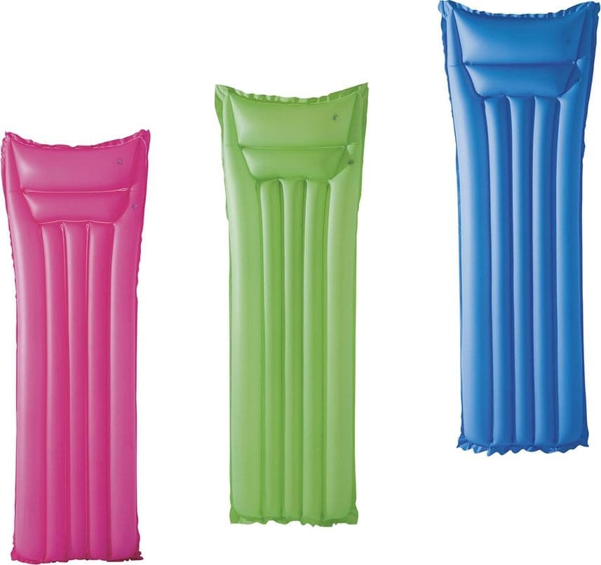 MATERASSINO MATERASSO GONFIABILE SINGOLO PER MARE PISCINA SDRAIO 183X69 LETTINO 44007 - 15