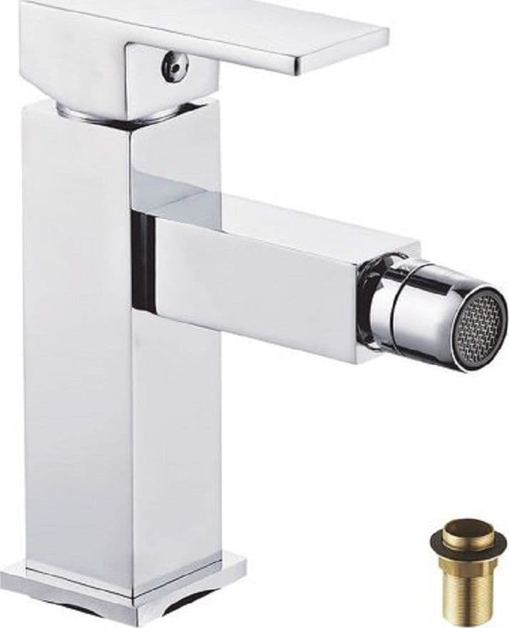 RUBINETTO MISCELATORE QUADRATO PILETTA ESY_69023 FIRENZE BAGNO RUBINETTERIA - 2