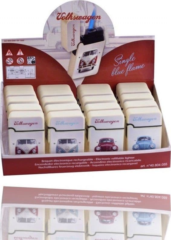 CONFEZIONE BOX 20 PZ ACCENDINI ELETTRONICI RICARICABILI AUTO D'EPOCA TEMPESTA - 2