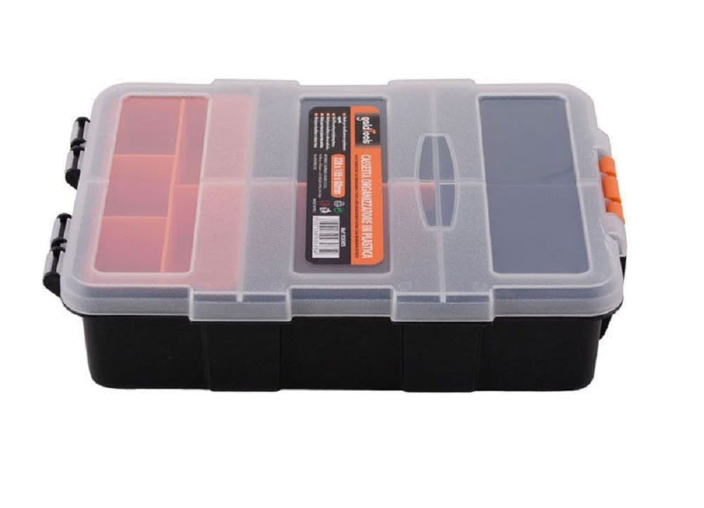 VALIGETTA CASSETTA PORTA ATTREZZI E MINUTERIA ORGANIZER 220X155X60MM 9 SCOMPARTI - 3