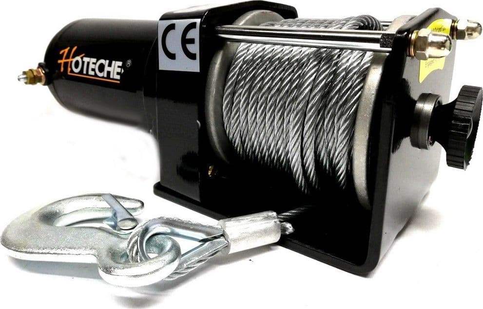 VERRICELLO ELETTRICO 1350KG PARANCO ARGANO A 12V CON TELECOMANDO TIRA BARCHE - 5