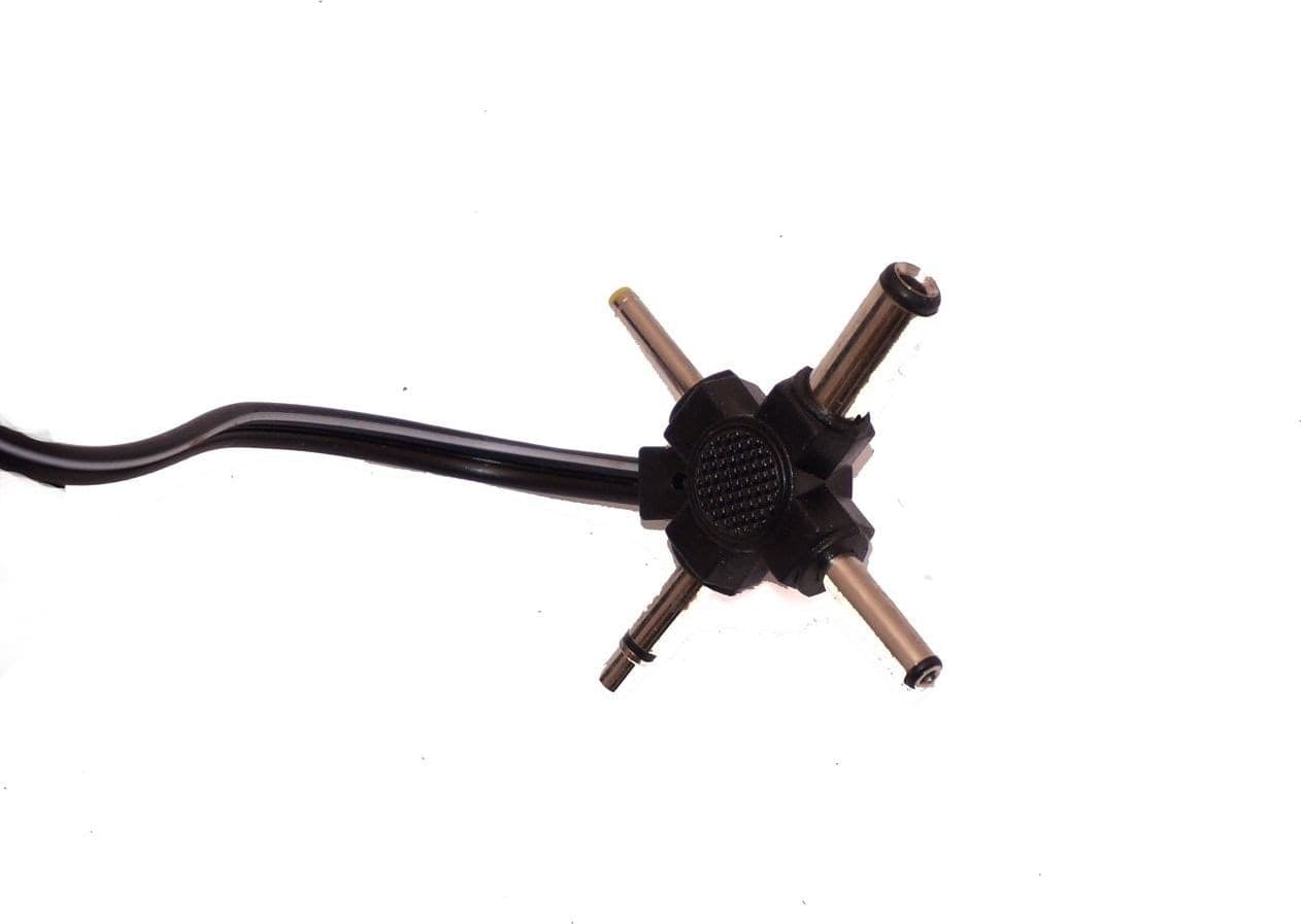 TRASFORMATORE ALIMENTATORE CORRENTE UNIVERSALE 500mA DA 1.5V A 12V AC DC - 4