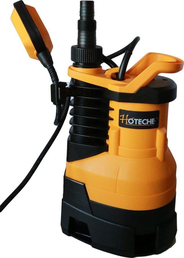 POMPA SOMMERSA ELETTRICA PER ACQUE NERE E CHIARE 400 W WATT 9000 L/H - 3
