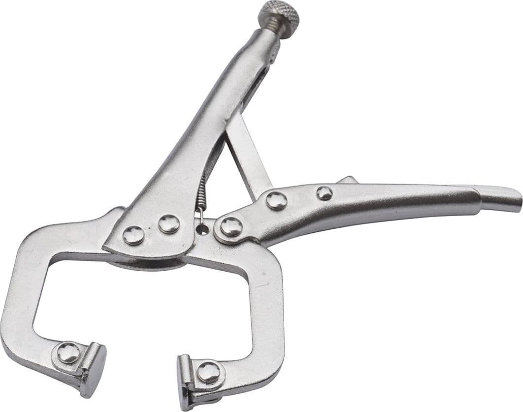 SET 3 CHIAVE PINZA PINZE SCATTO 4" 5" AUTOBLOCCANTE A PRESSIONE REGOLABILE - 5