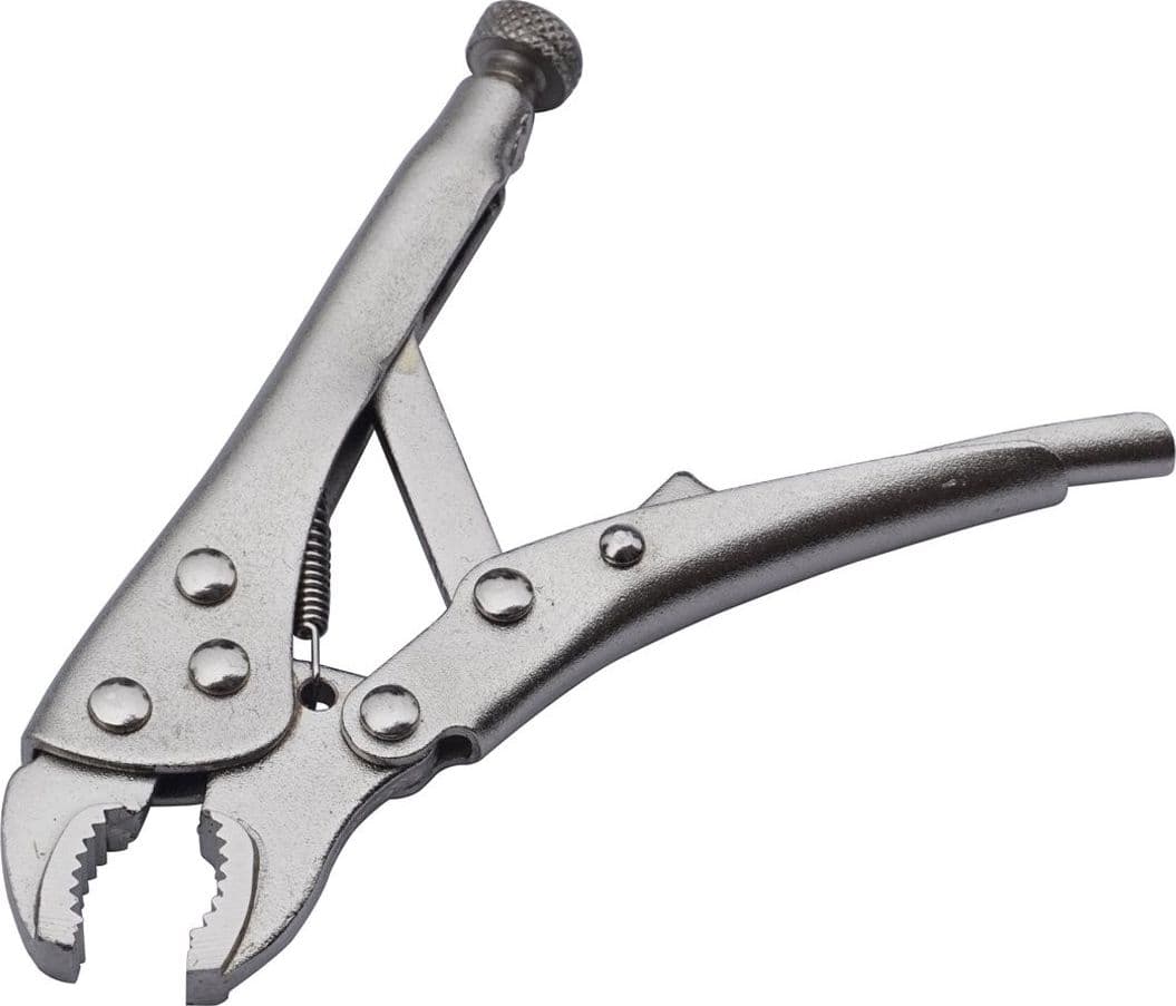SET 3 CHIAVE PINZA PINZE SCATTO 4" 5" AUTOBLOCCANTE A PRESSIONE REGOLABILE - 7