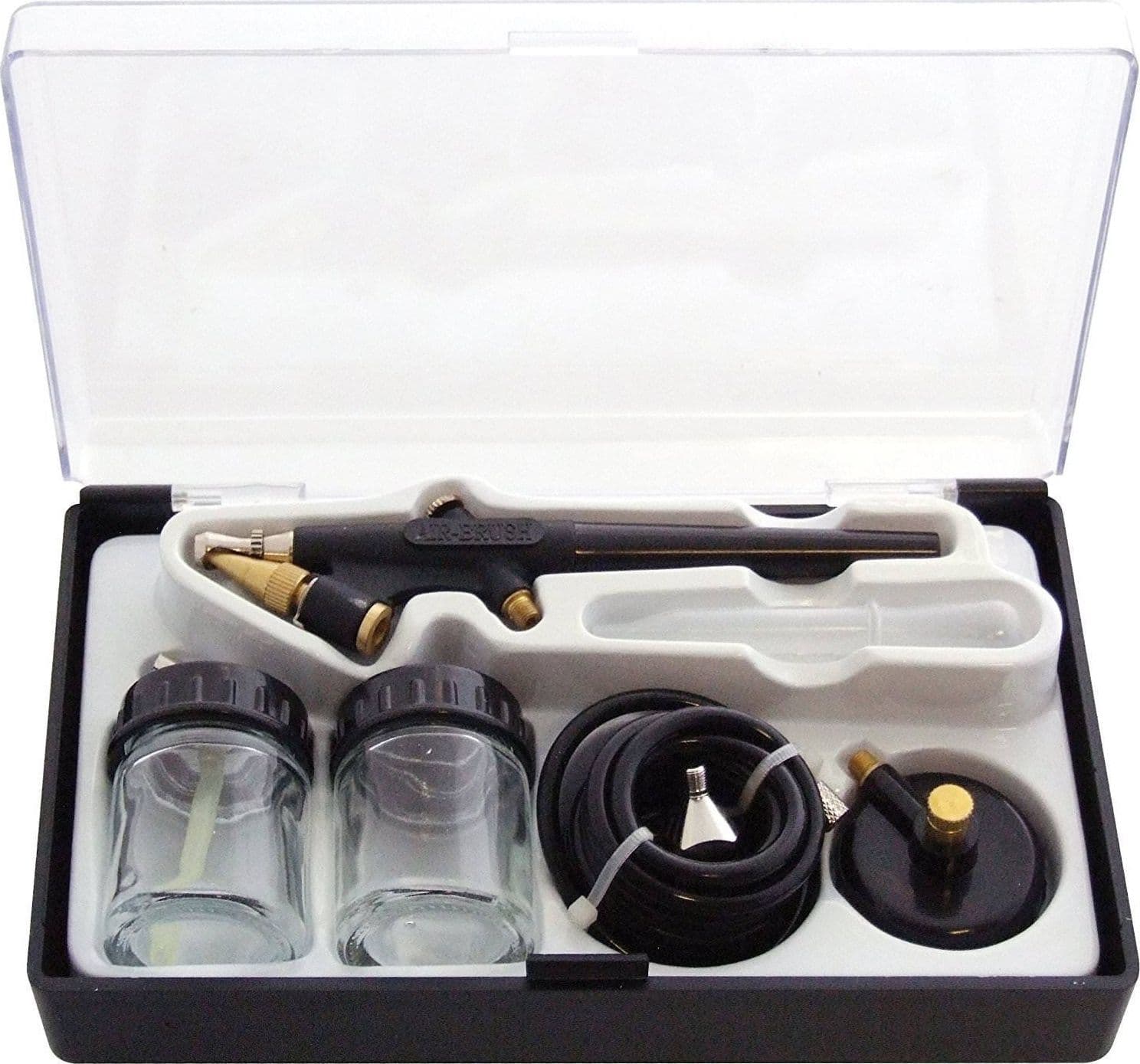 AEROGRAFO PER COMPRESSORE ARIA AEROPENNA MODELLISMO DECORAZIONE UNGHIE NAIL ART - 3