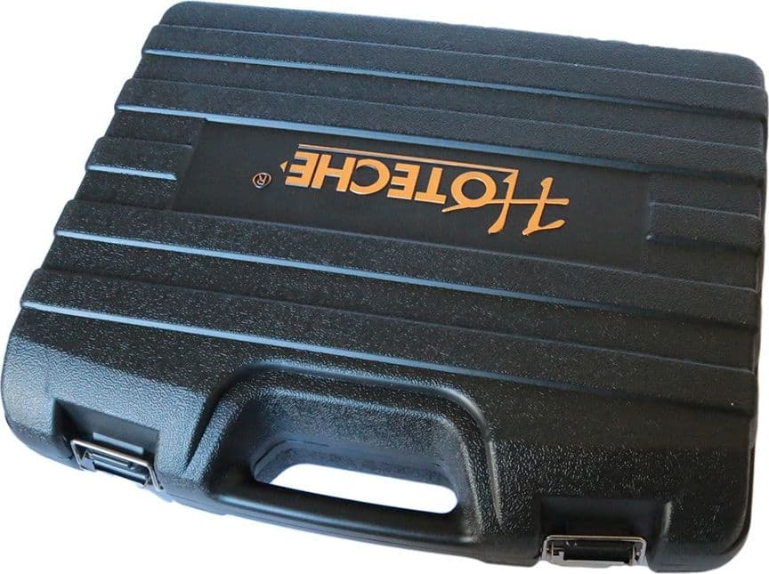 TRAPANO AVVITATORE PERCUSSIONE 2 BATTERIE LITIO 18V 1.5A + VALIGIA + ACCESSORI - 7