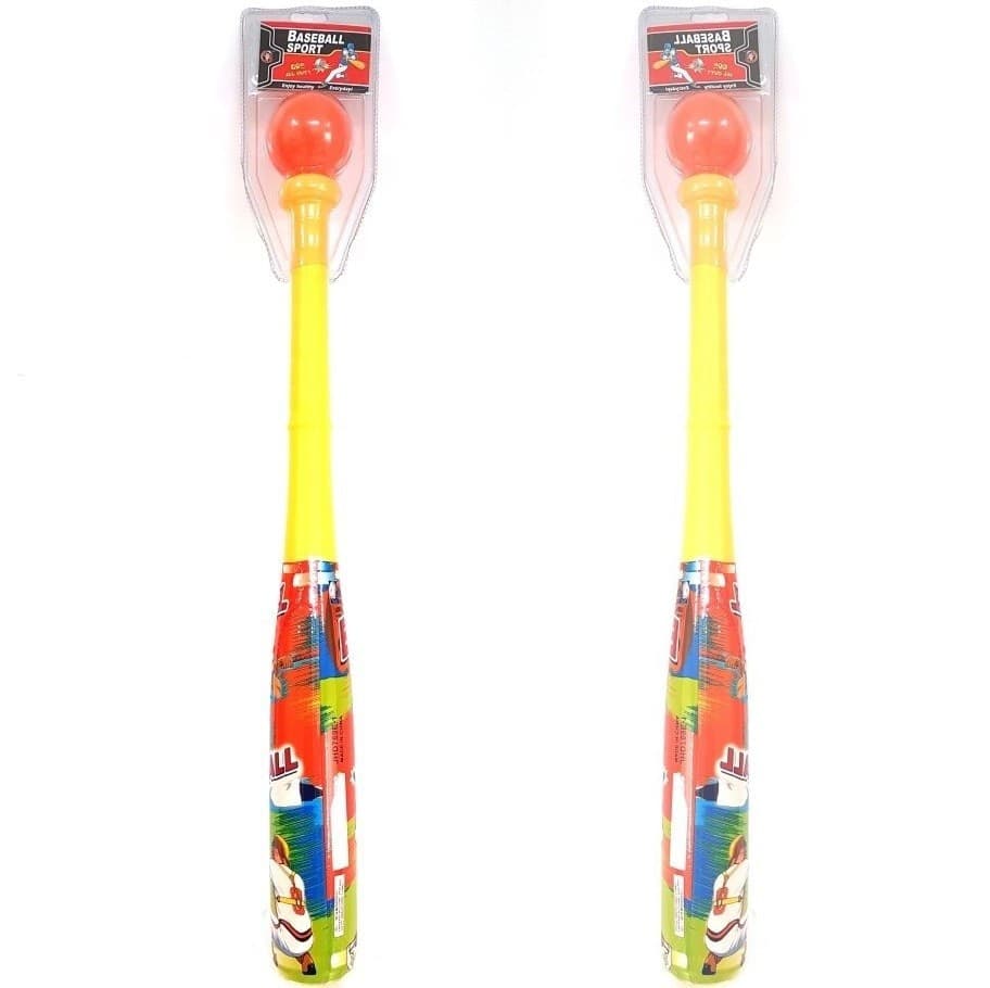 MAZZA DA BASEBALL CON PALLINA GIOCO GIOCATTOLO SPORT SOFTBALL PER BAMBINO BIMBO