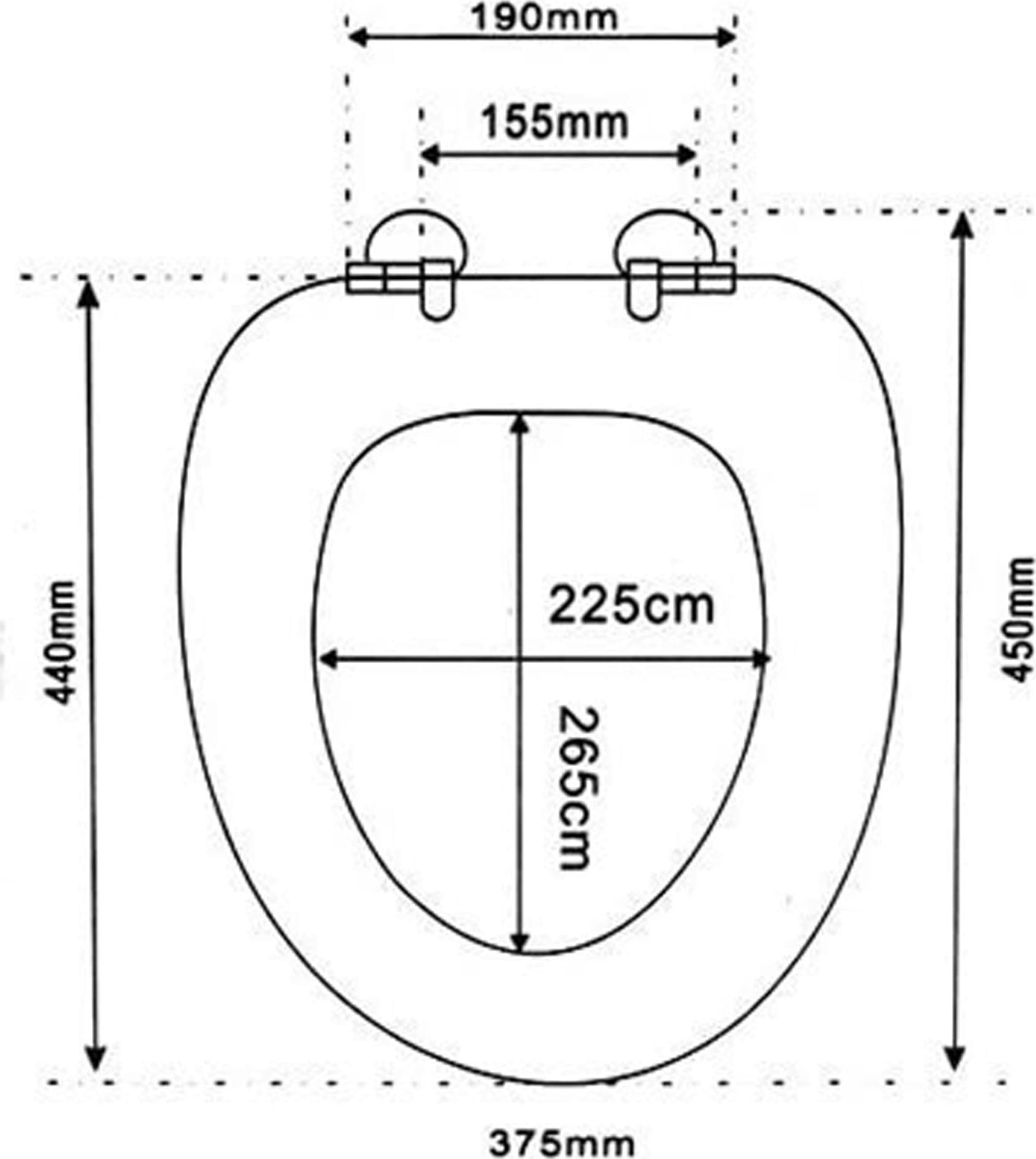 COPRIWATER COPRI WATER SEDILE WC BAGNO UNIVERSALE CERNIERE LEGNO BEIGE - 2