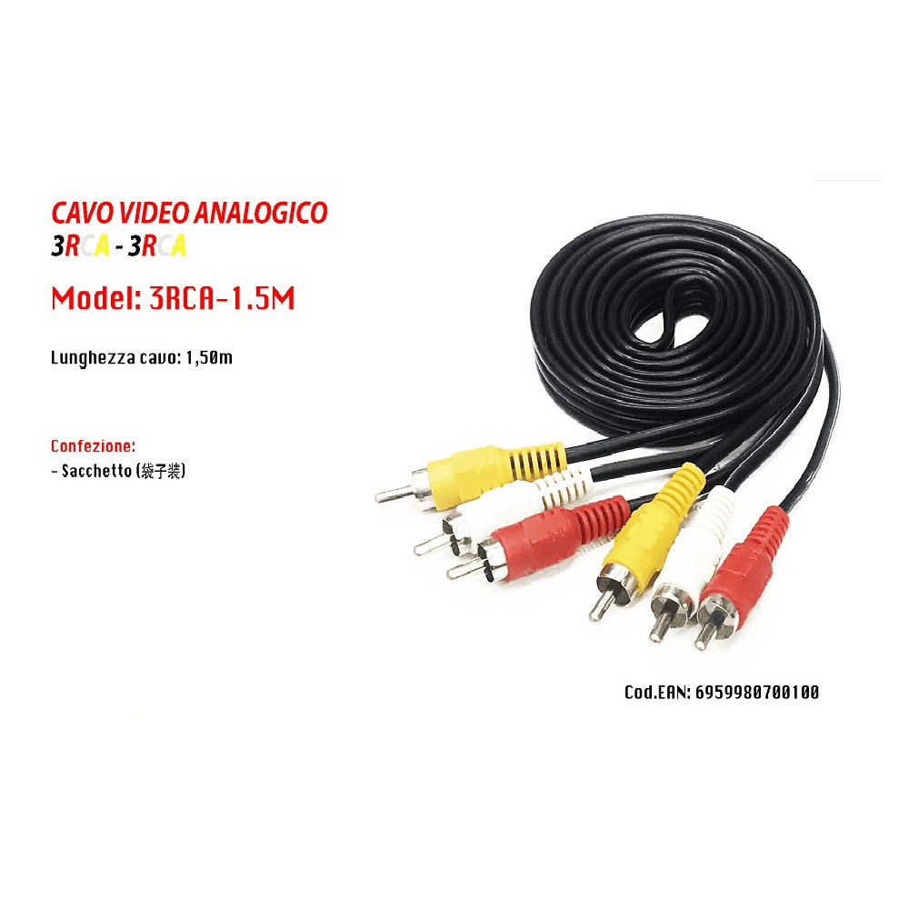 Connettori RCA in Home cinema TV e video