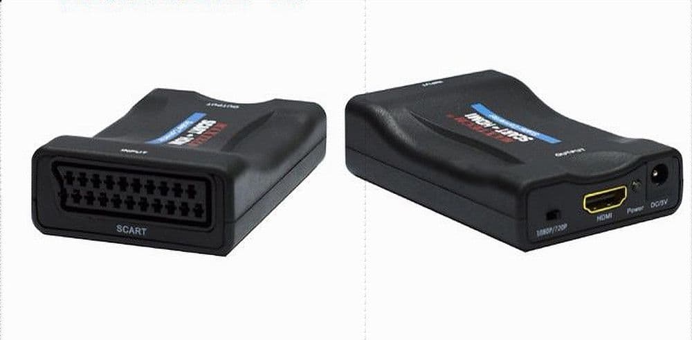 CONVERTITORE AUDIO VIDEO ANALOGICO SCART A DIGITALE HDMI FULL HD 1080P MAXTECH CSCART-HD - 3