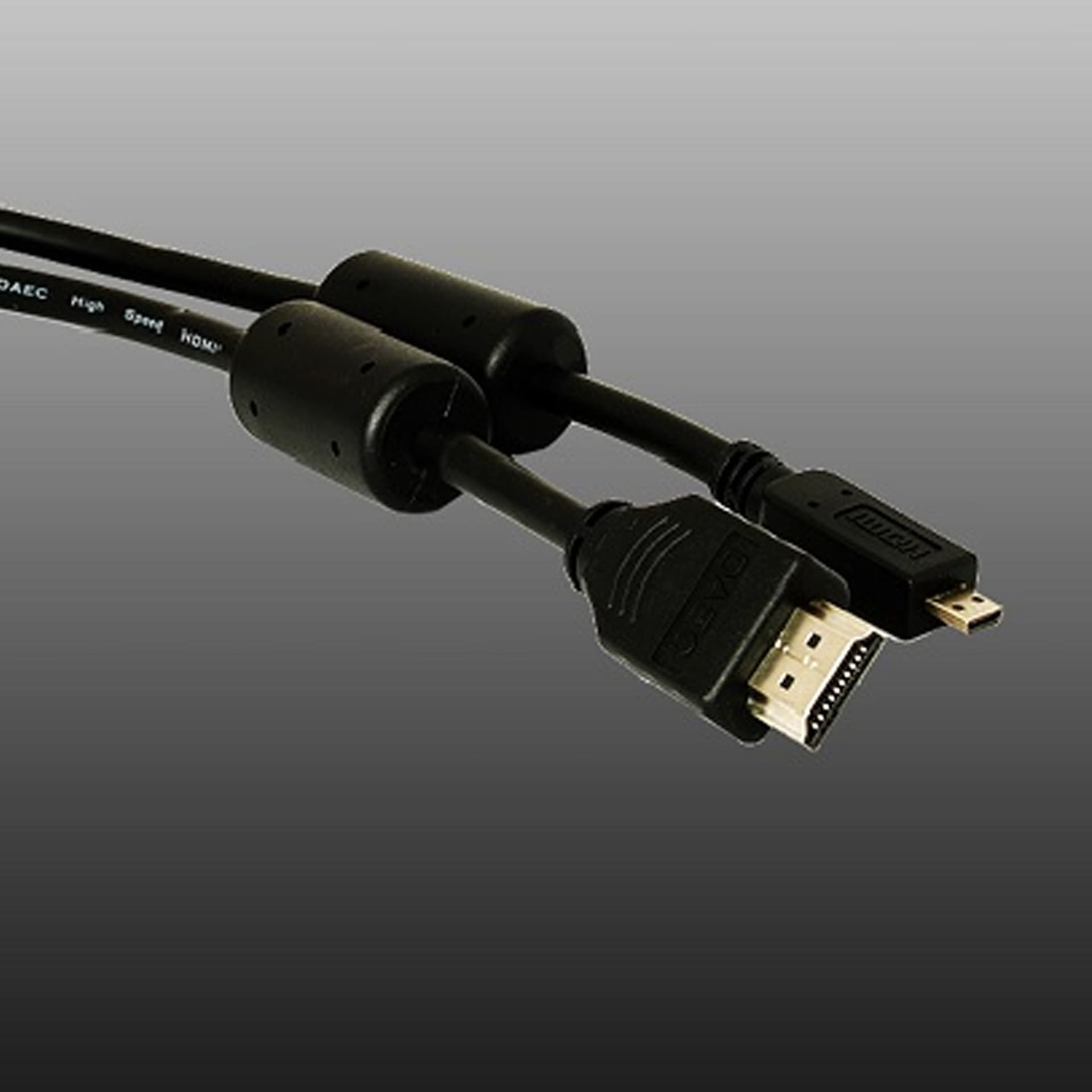 CAVO VIDEO DA HDMI-MICRO HDMI CAVO 1 METRO PER COMPUTER PORTATILE MAXTECH E-MHDMI - 2