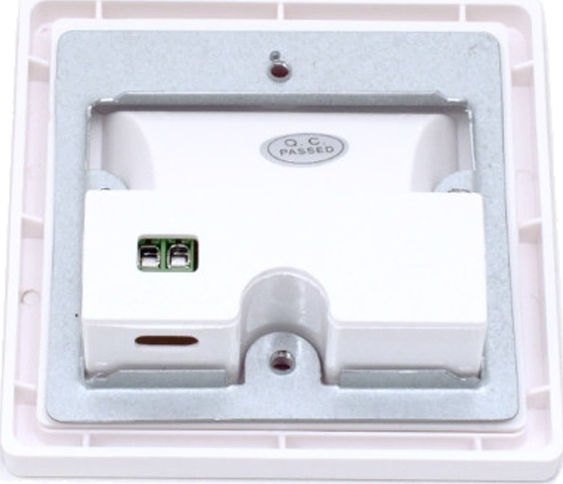 LAMPADA SEGNAPASSO 1W A LED DA PARETE MURO APPLIQUE DA INTERNO 95X95 LUCE CALDA - 4