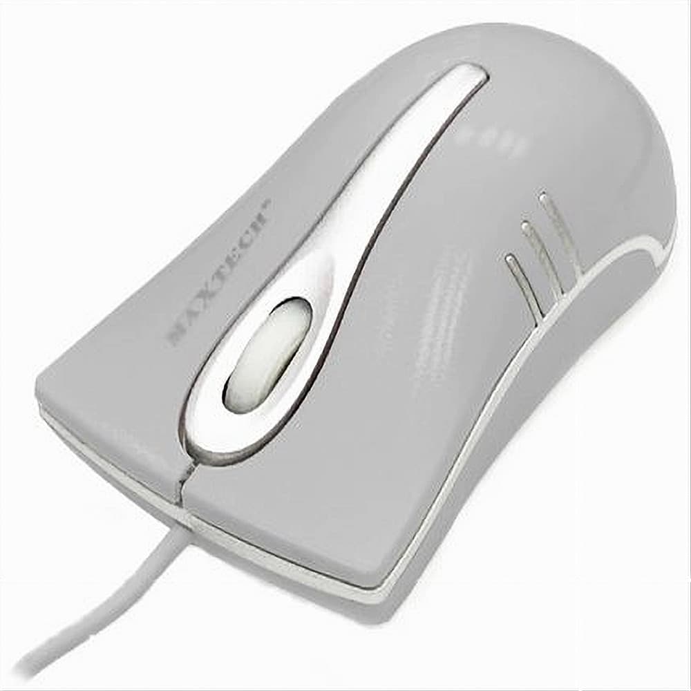 MOUSE USB CON CAVO OTTICO MINI CON FILO PER COMPUTER PC PORTATILE NOTEBOOK MAXTECH M-Z010 - 3